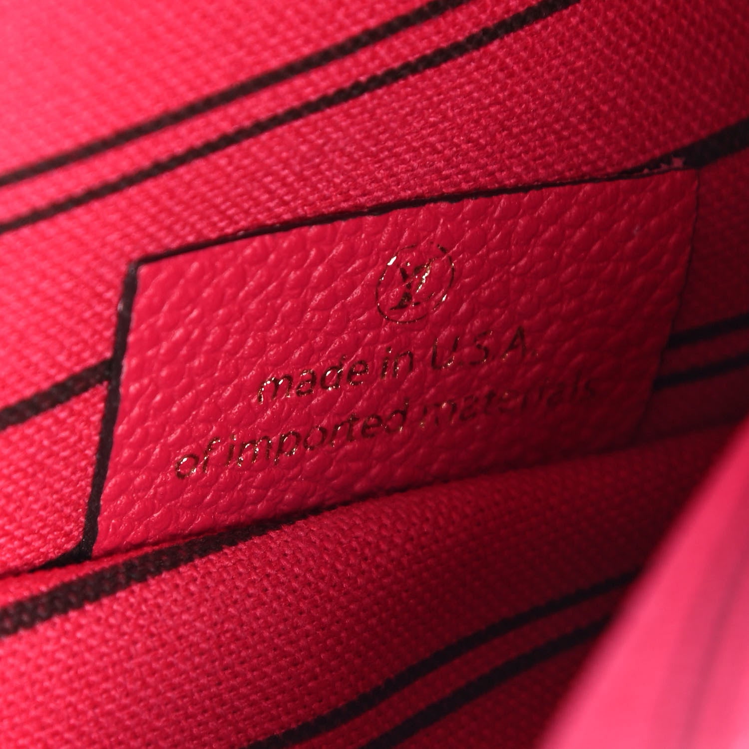 Louis Vuitton Empreinte Pochette Metis Scarlet 7 of 11