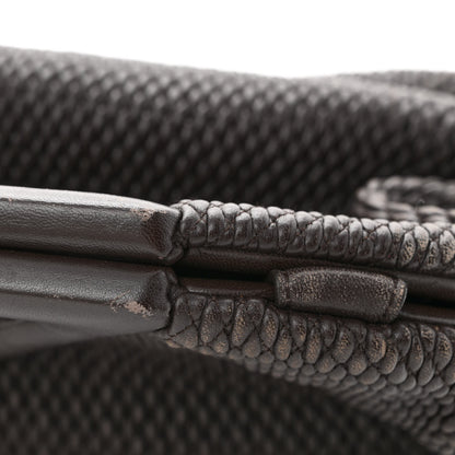 Bottega Veneta Lambskin Knit Medium The Point Triangle Bag Fondant 5 of 11