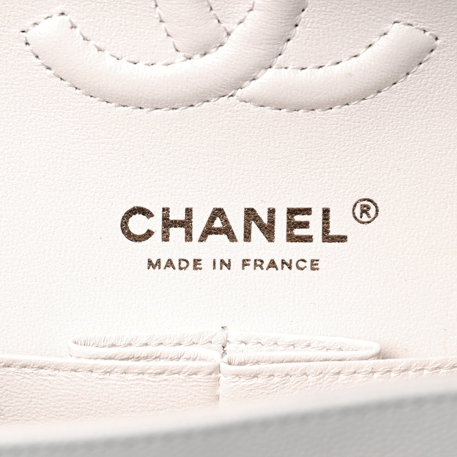 Chanel Caviar Quilted Small Double Flap White 6 of 11