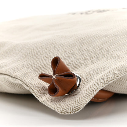 Hermes Toile Swift Maline Bag Gold Craie 8 of 9