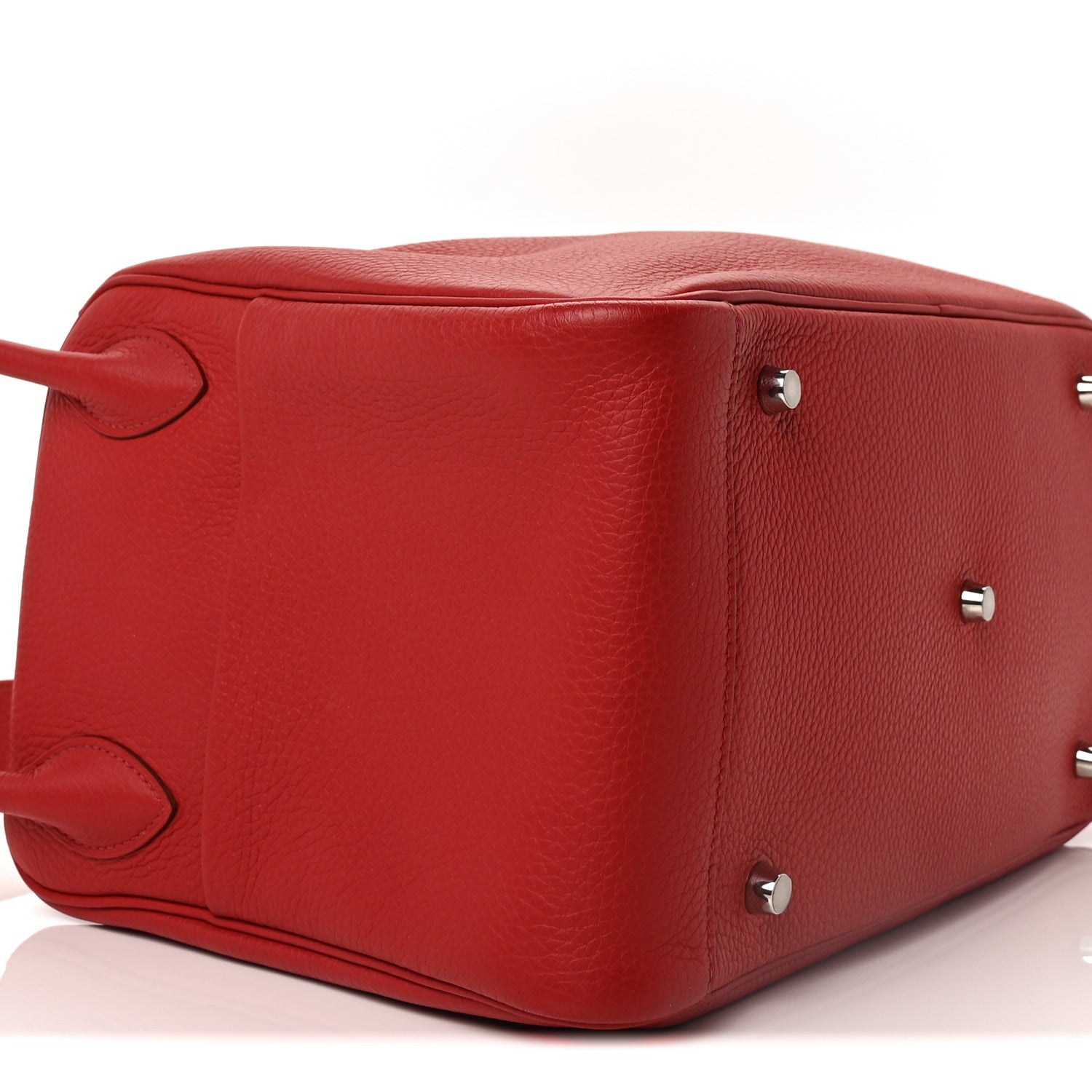 Hermes Taurillon Clemence Lindy 34 Rouge Garance 7 of 9