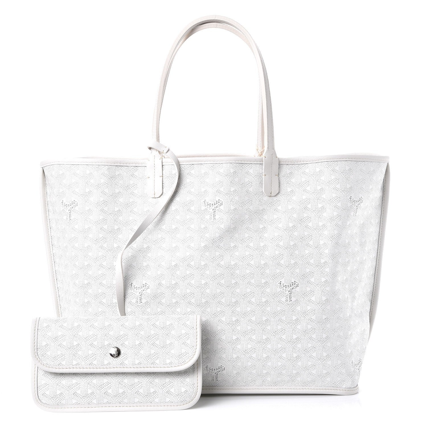 Goyard Goyardine Reversible Anjou PM White 1 of 15