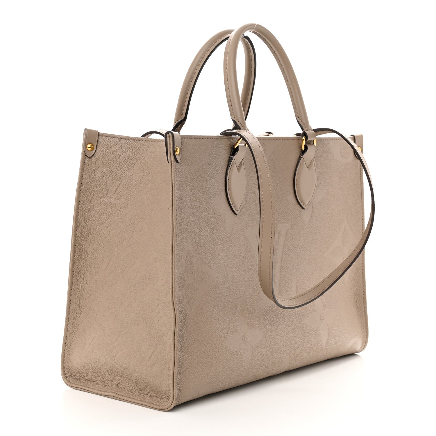 Louis Vuitton Empreinte Monogram Giant Onthego MM Tourterelle 3 of 10