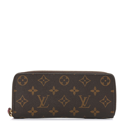 Louis Vuitton Monogram Clemence Wallet Freesia 1 of 7
