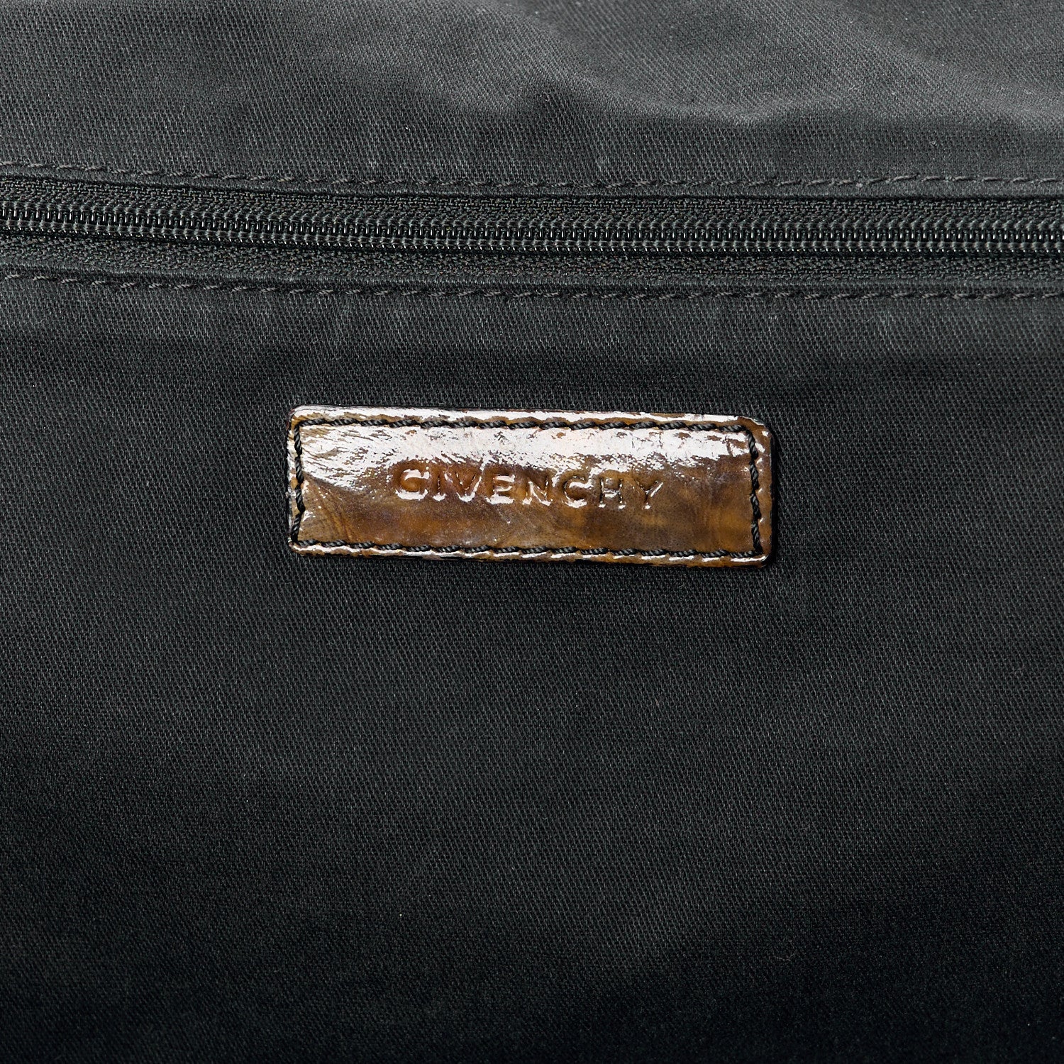 Givenchy Crinkled Patent Calfskin Medium Nightingale Light Brown 6 of 14