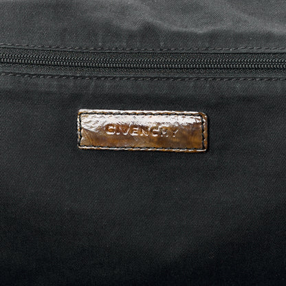 Givenchy Crinkled Patent Calfskin Medium Nightingale Light Brown 6 of 14
