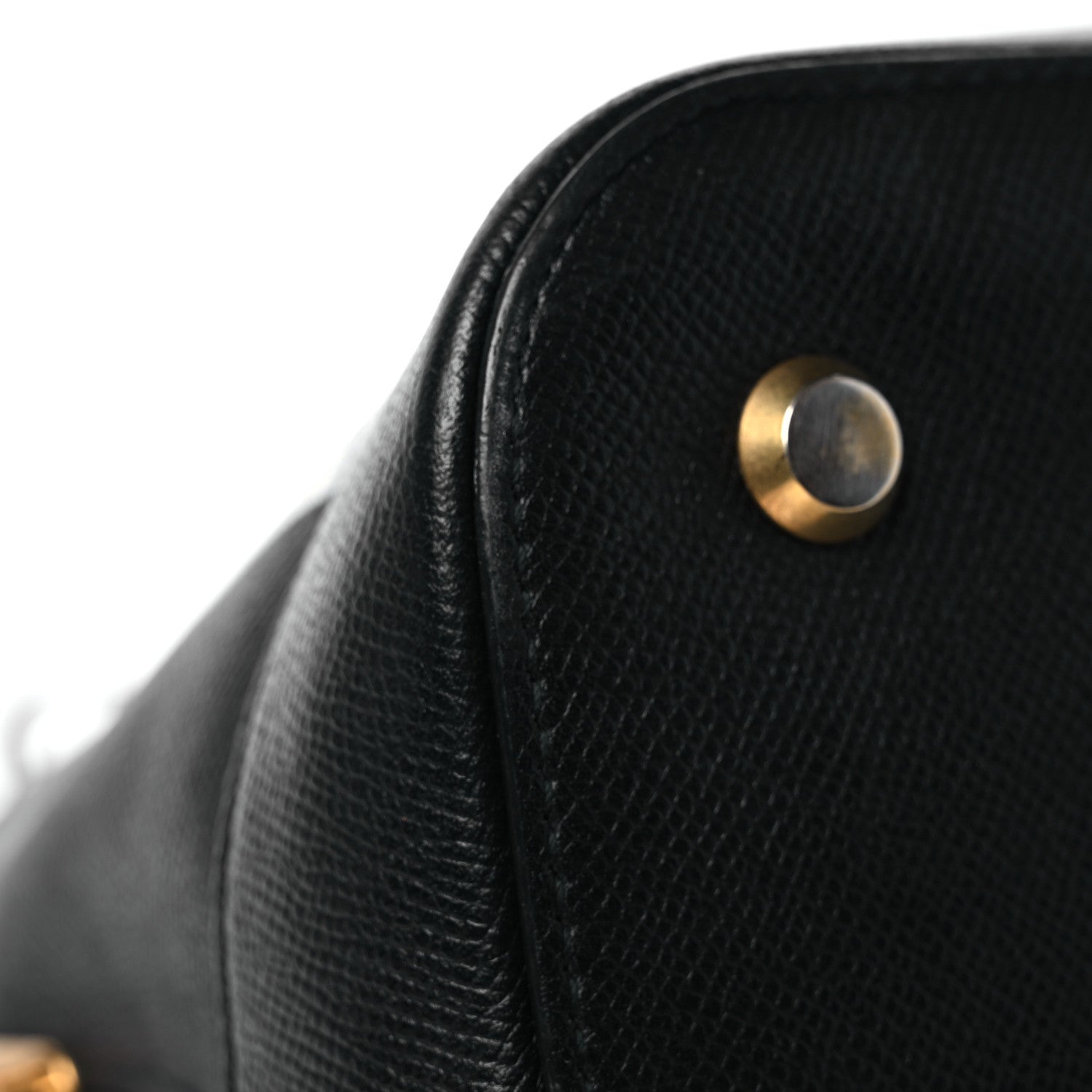 Balenciaga Signature Grained Calfskin Logo M Ville Top Handle Bag Black 12 of 17