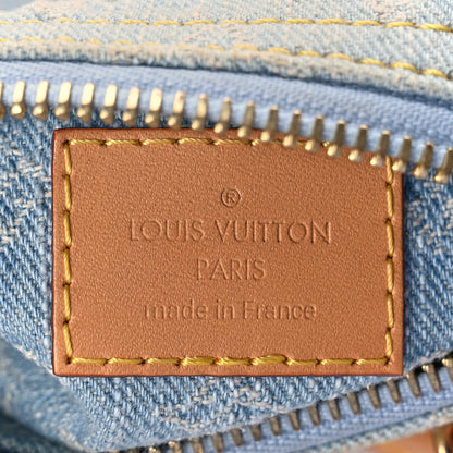 Louis Vuitton Monogram Denim Nano Speedy Sky Blue 5 of 8