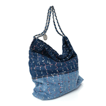Chanel Denim Sequin  22 Blue 2 of 9