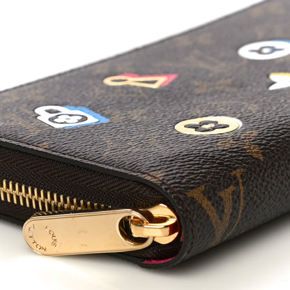 Louis Vuitton Monogram LV Love Lock Zippy Wallet 9 of 11