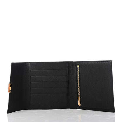 Hermes Chevre Mysore Clic 12 Wallet Black 9 of 10