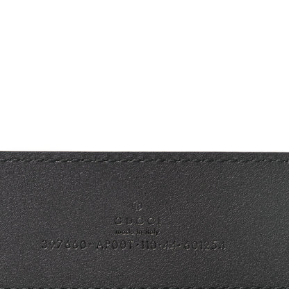 Gucci Calfskin Double G 40mm Belt 110 44 Black 3 of 5