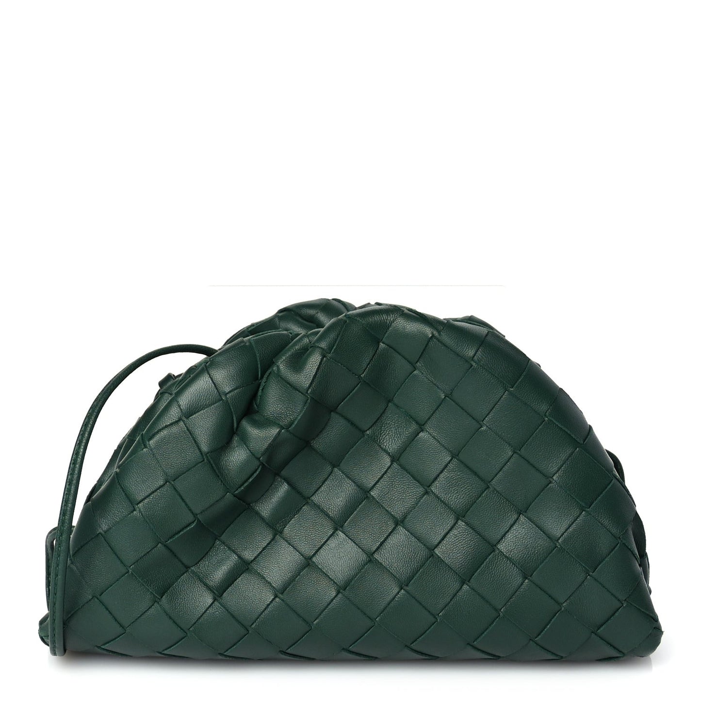Nappa Intrecciato The Mini Pouch Raintree