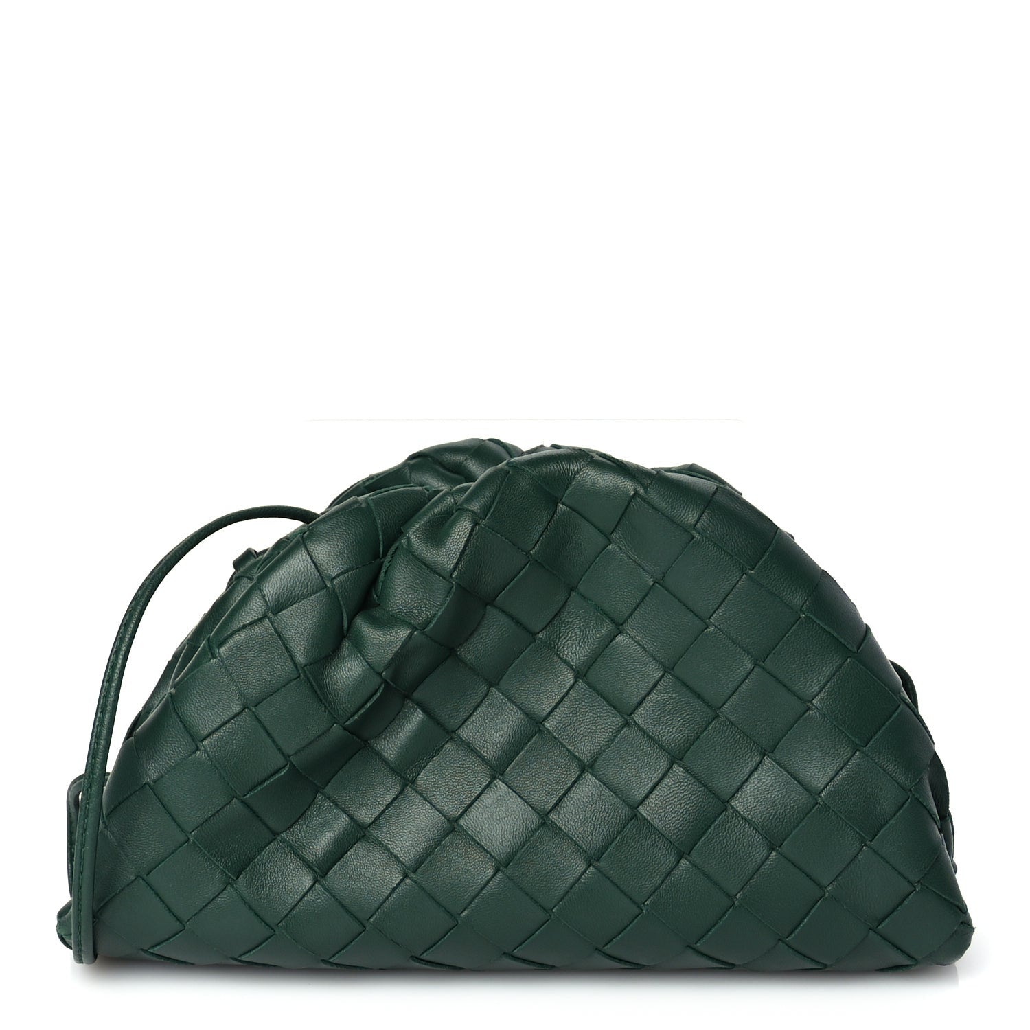 Bottega Veneta Nappa Intrecciato The Mini Pouch Raintree 1 of 8