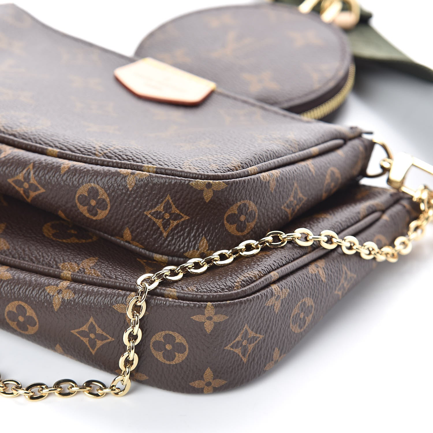 Louis Vuitton Monogram Multi Pochette Accessories Kaki 9 of 9
