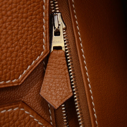 Hermes Togo Birkin 40 Gold 9 of 10