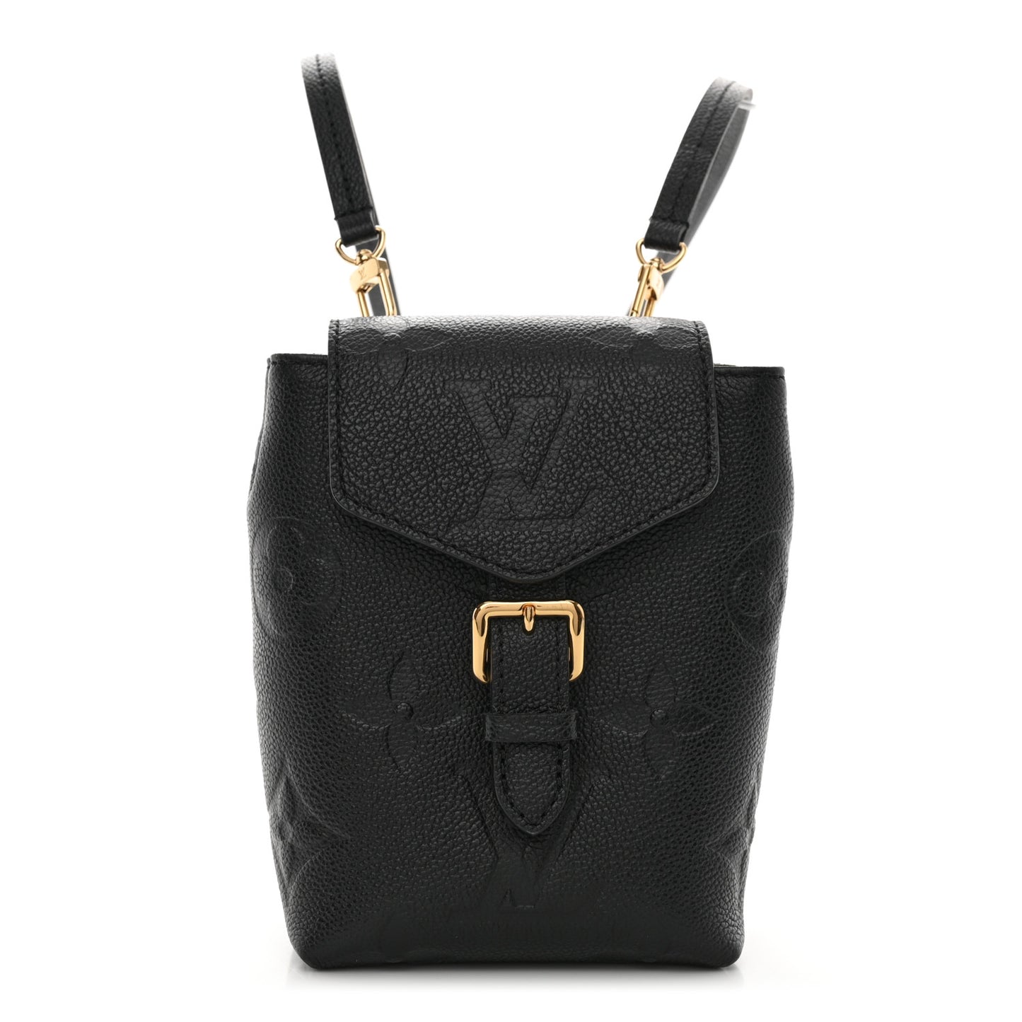 Empreinte Monogram Giant Tiny Backpack Black