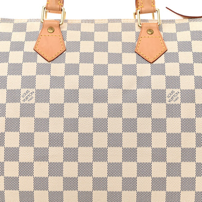 Louis Vuitton Damier Azur Speedy 35 8 of 10