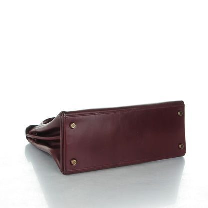 Hermes Box Kelly Retourne 28 Rouge H 6 of 29