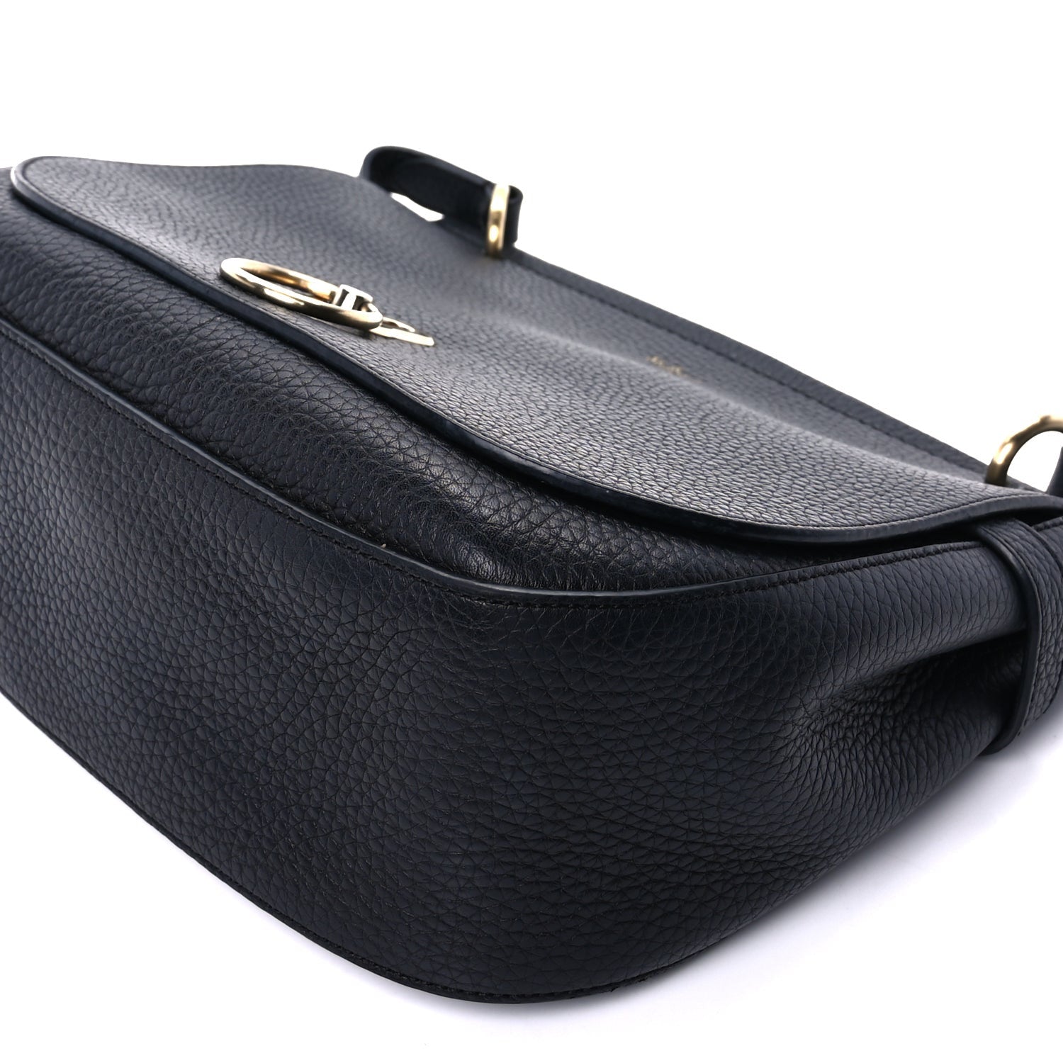 Mulberry Small Classic Grain Calfskin Small Amberley Satche Black 7 of 7