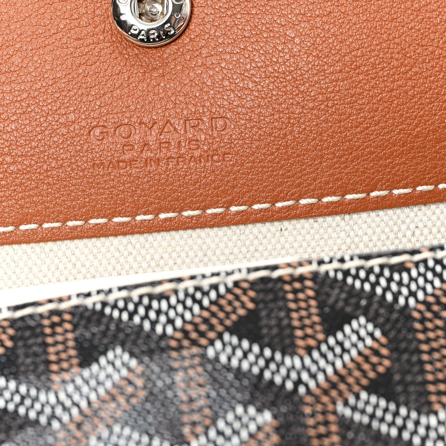 Goyard ine Saint Louis GM Black Gold 7 of 7