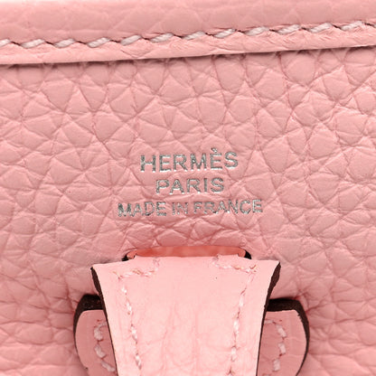 Hermes Taurillon Clemence Evelyne TPM Rose Sakura 6 of 9