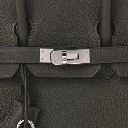 Hermes Togo Birkin 25 Vert De Gris 7 of 10