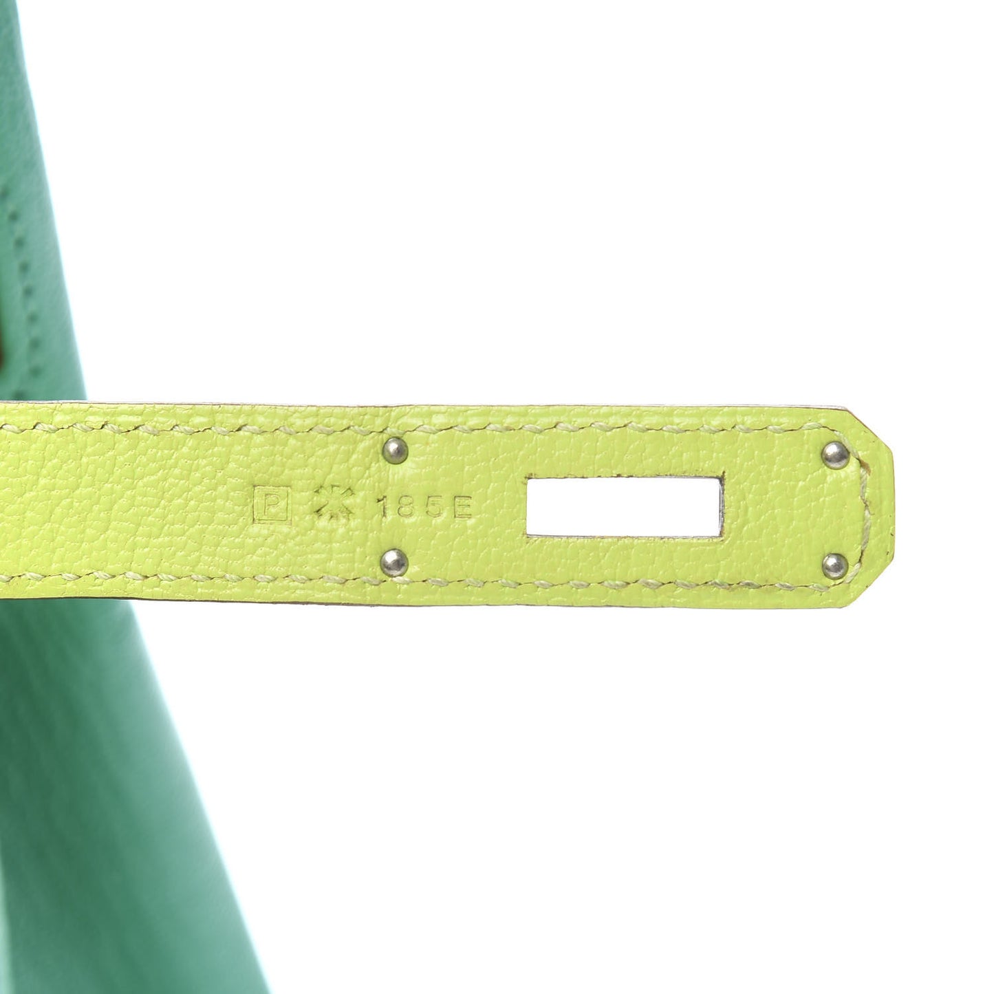 Chevre Mysore Horseshoe Birkin 30 Menthe Kiwi