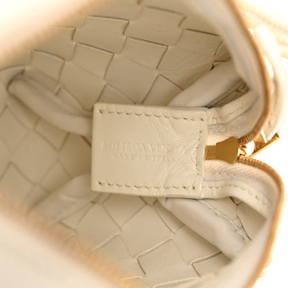 Bottega Veneta Nappa Intrecciato Metallic Knot Mini Loop Camera Bag Bone 6 of 9