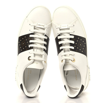 Louis Vuitton Monogram Stud Front Row Sneaker 40 White 2 of 7