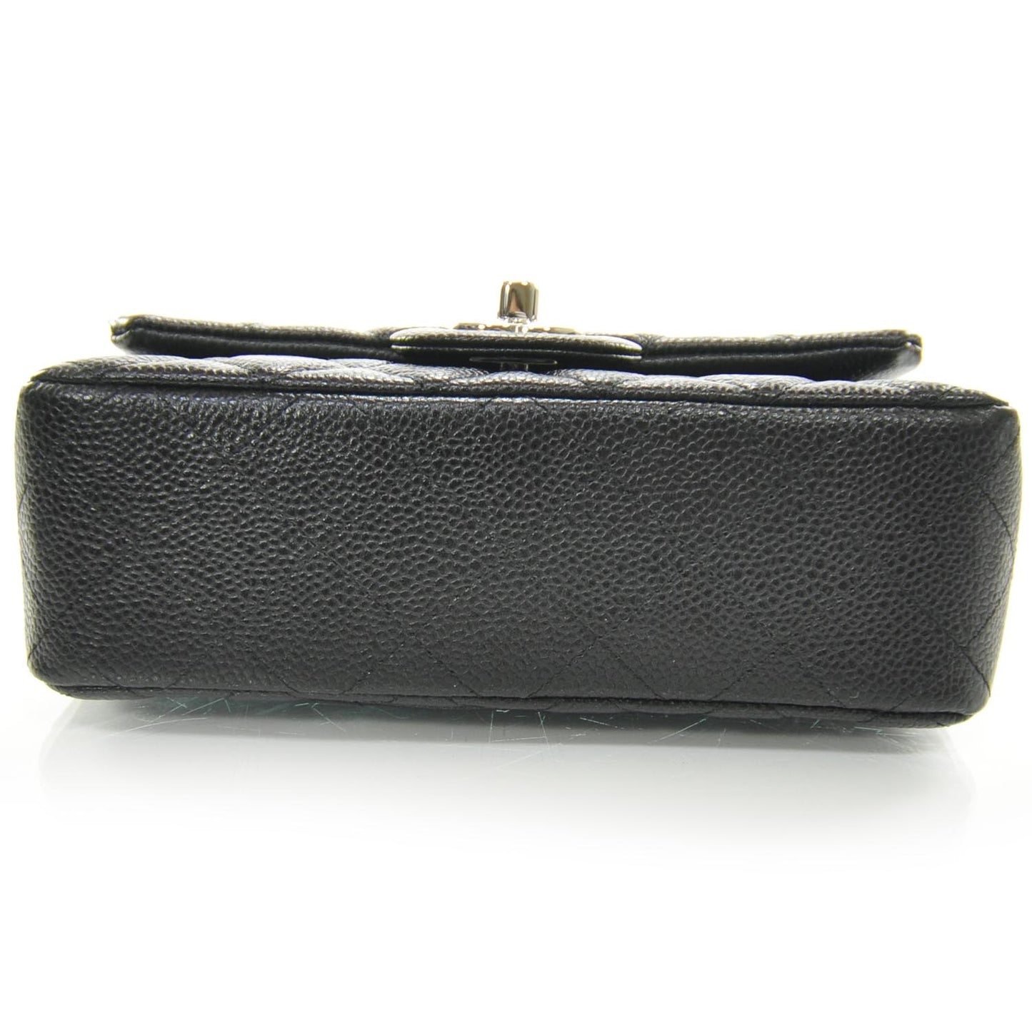 Caviar Quilted Mini Flap Black