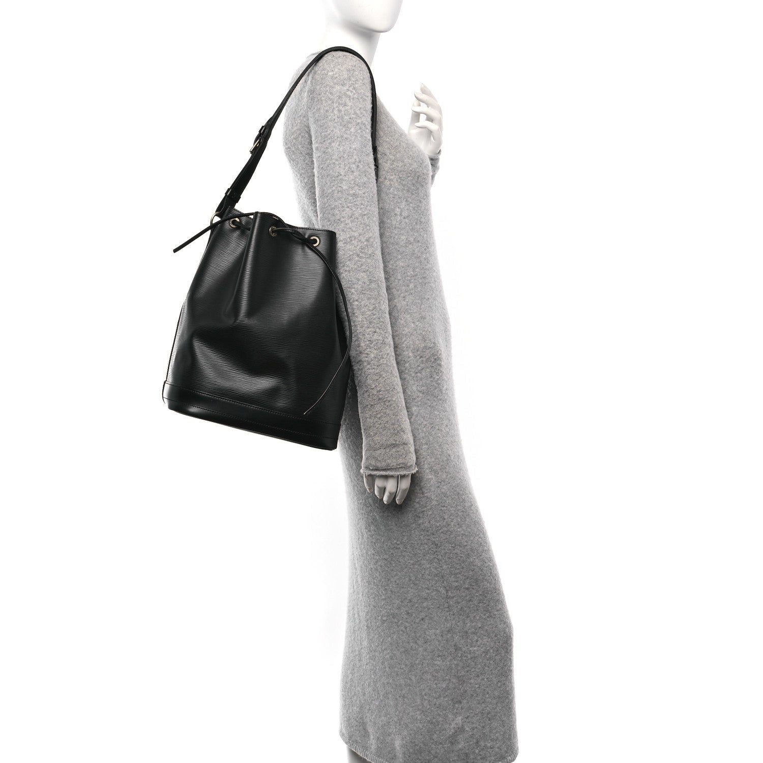 Louis Vuitton Epi Noe Black 2 of 7
