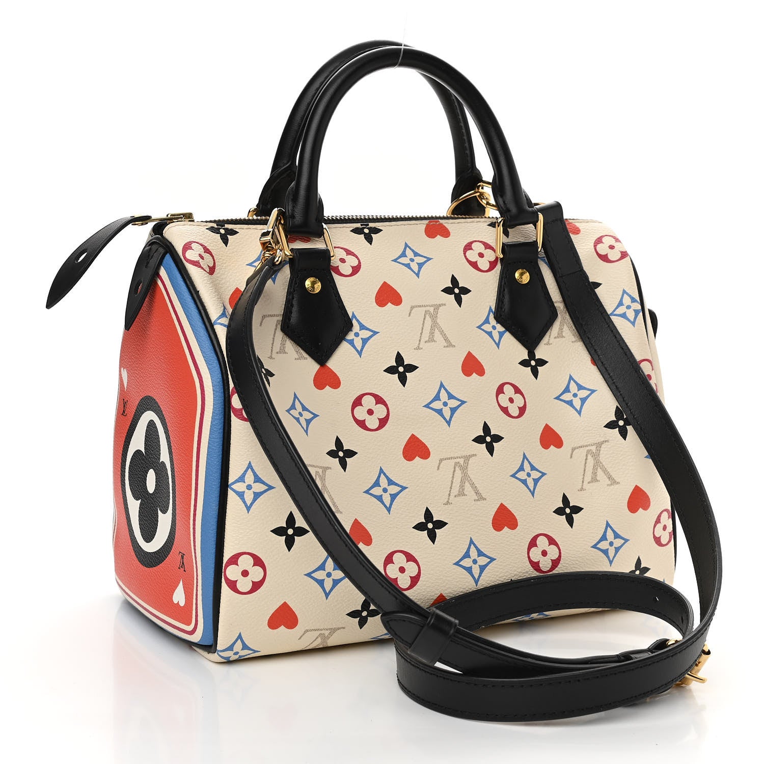 Louis Vuitton Game On Speedy Bandouliere 25 White 3 of 10