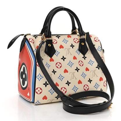 Louis Vuitton Game On Speedy Bandouliere 25 White 3 of 10