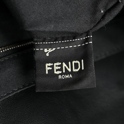 Fendi Cuoio Romano Selleria Large Convertible Baguette  Black 7 of 12