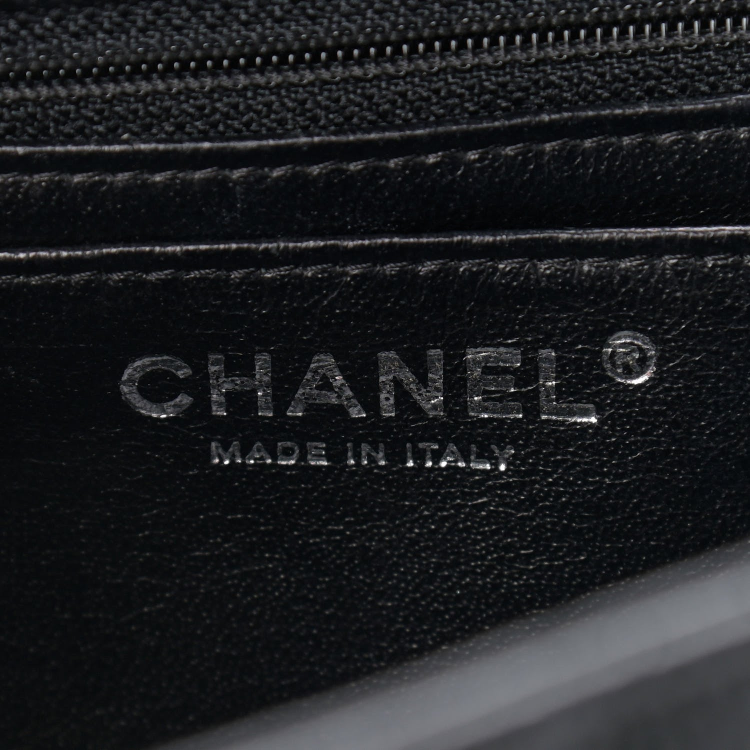 Chanel Caviar Quilted Jumbo Single Flap Black 6 of 9