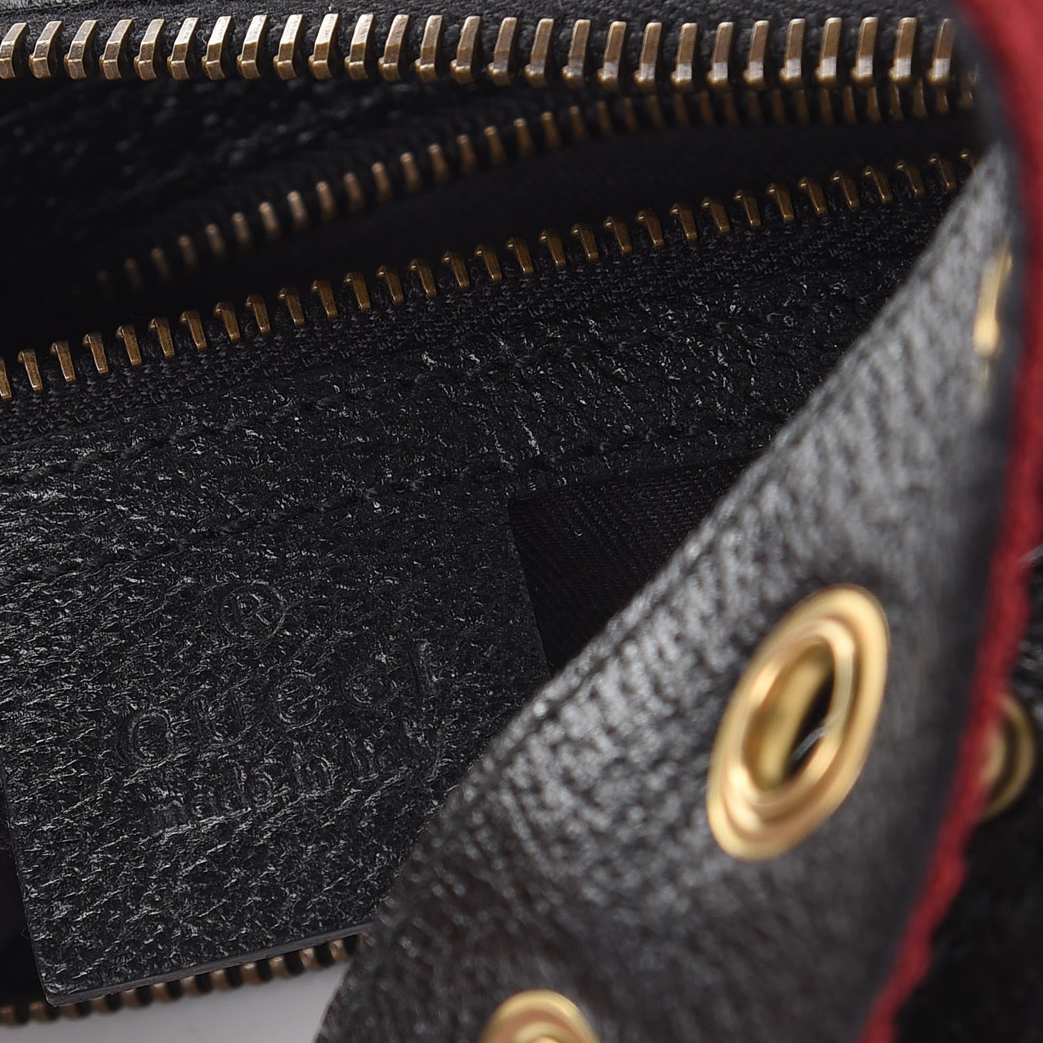 Gucci Monogram Studded Small Pelham Shoulder Bag Black 6 of 10