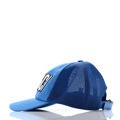 Gucci Cotton Logo Patch Baseball Hat L Blue 4 of 7