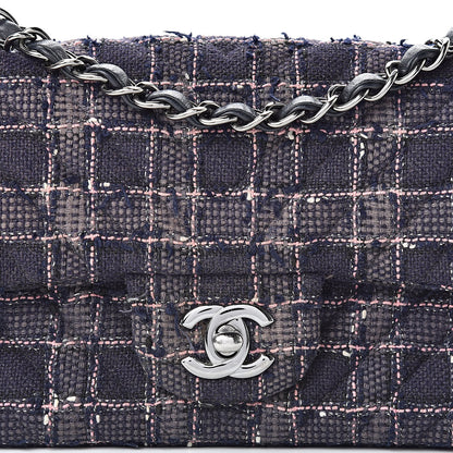 Chanel Tweed Quilted Mini Rectangular Flap Multicolor 8 of 12
