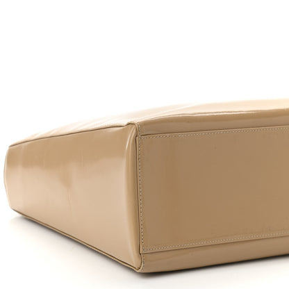 Christian Dior Patent Large Lady Dior Beige 9 of 14