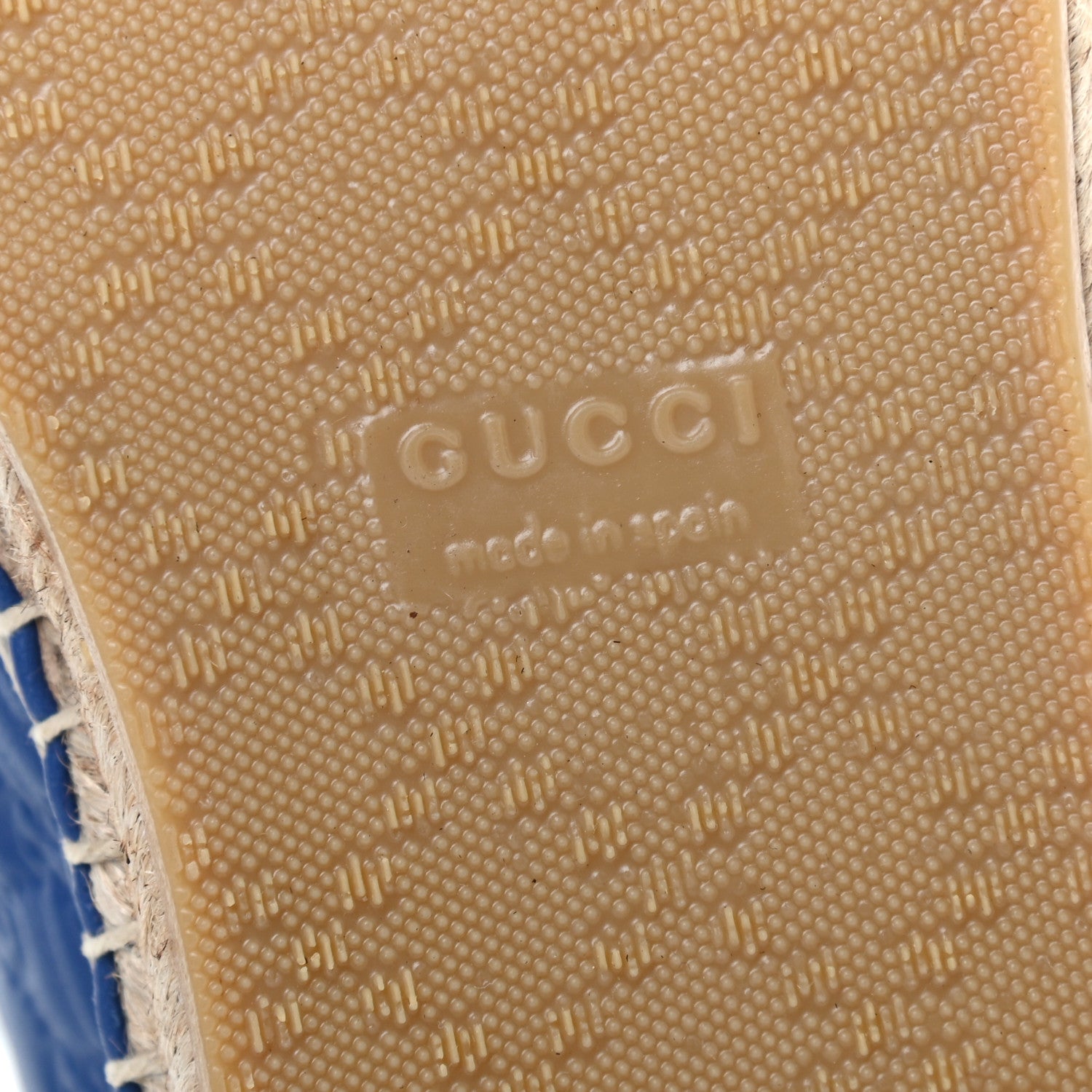 Gucci Microguccissima Signature Espadrilles 37.5 Caspian 6 of 9