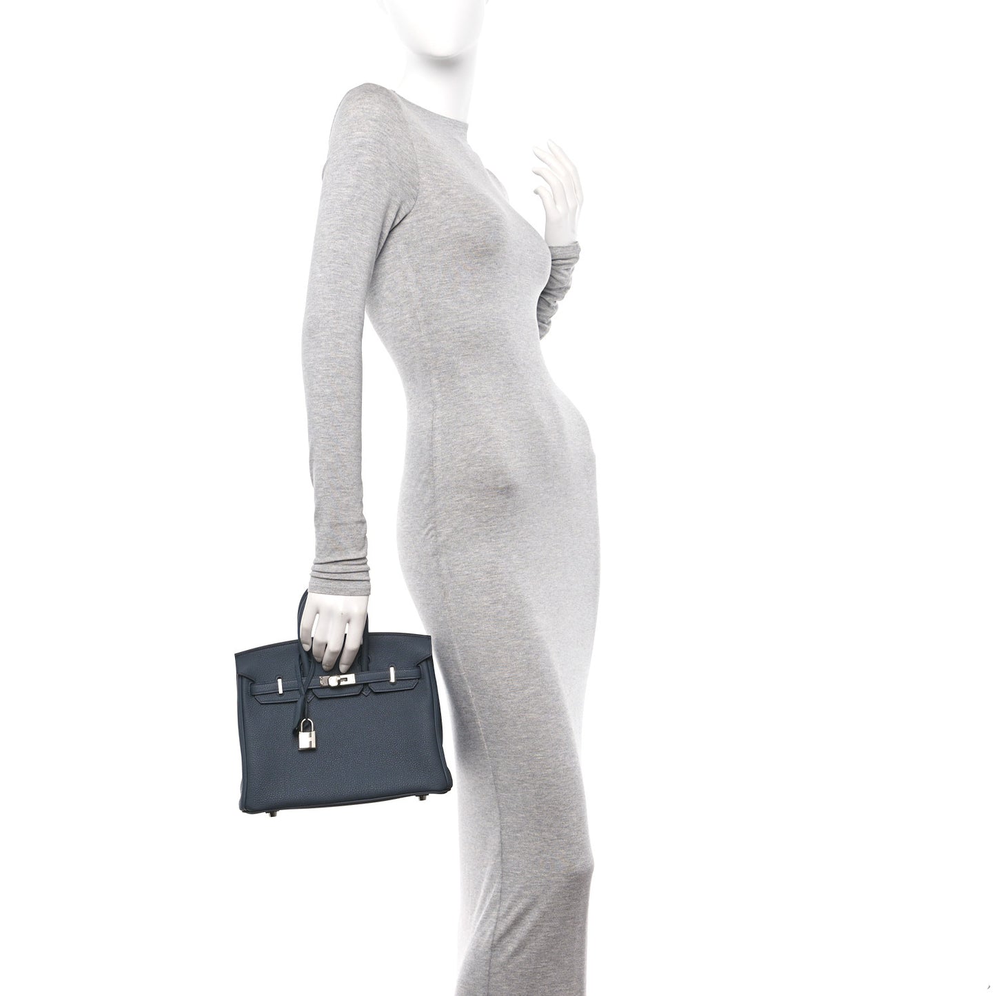 Togo Birkin 25 Gris Misty
