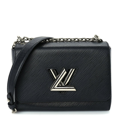 Louis Vuitton Epi Twist Shoulder Bag MM Black 1 of 8