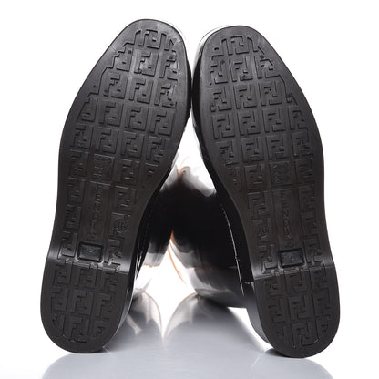 Fendi Rubber FF Rain Boots 36 Brown 7 of 9