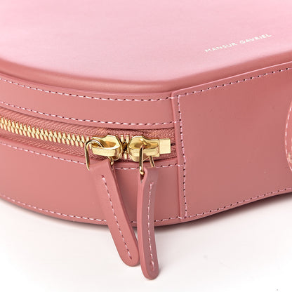 Mansur Gavriel Calfskin Circle Crossbody Blush 8 of 10