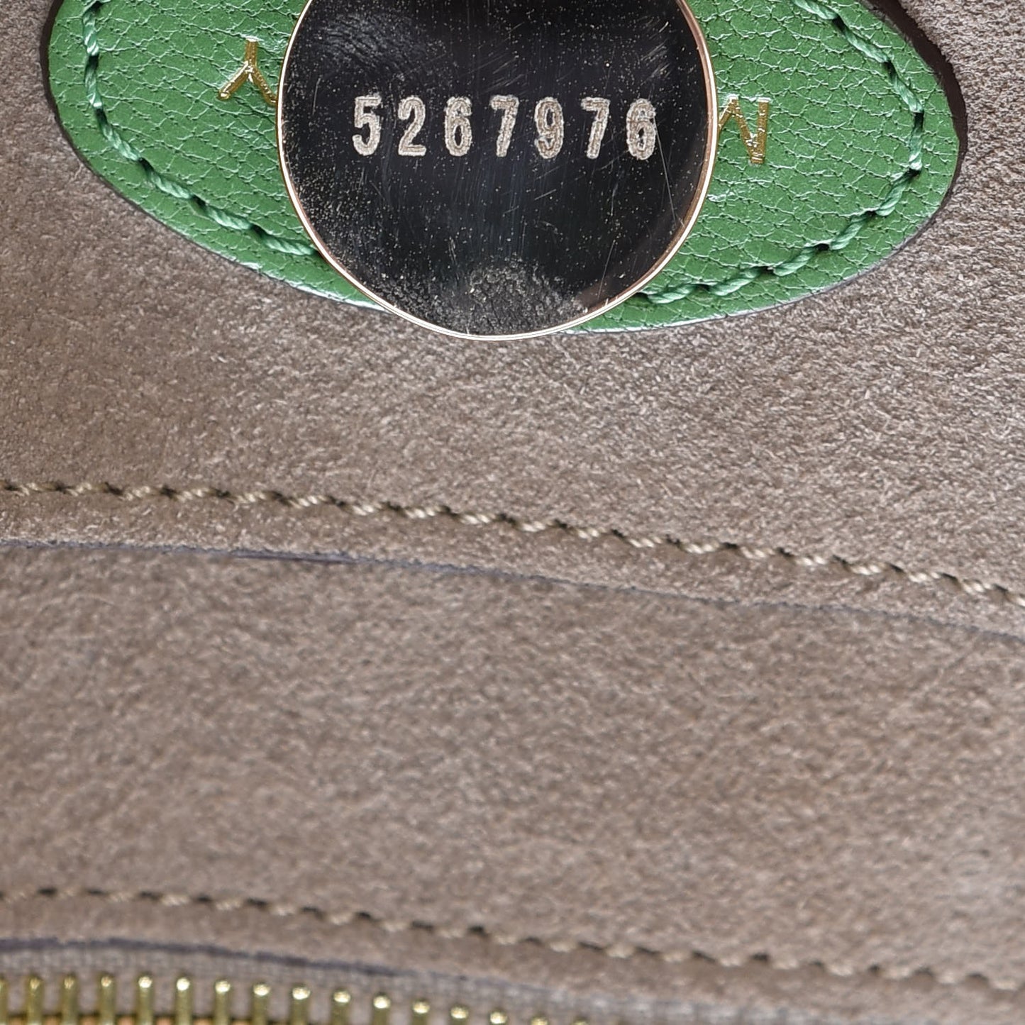 Goatskin Bayswater Grass Green