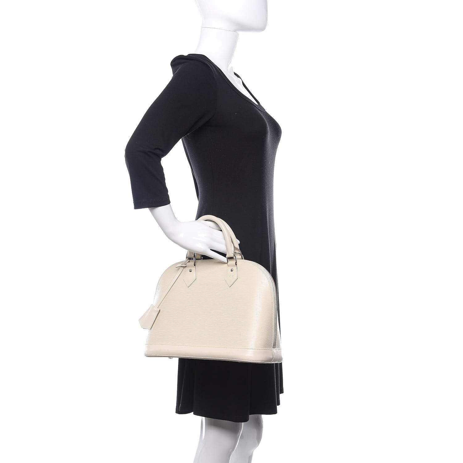 Louis Vuitton Epi Alma PM Ivory 3 of 15