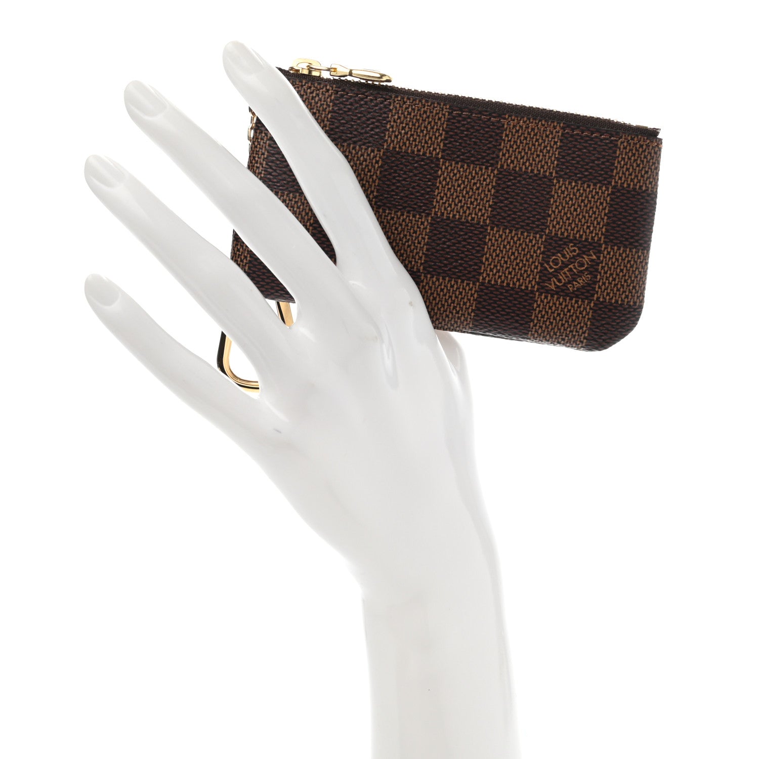 Louis Vuitton Damier Ebene Key Pouch 2 of 7