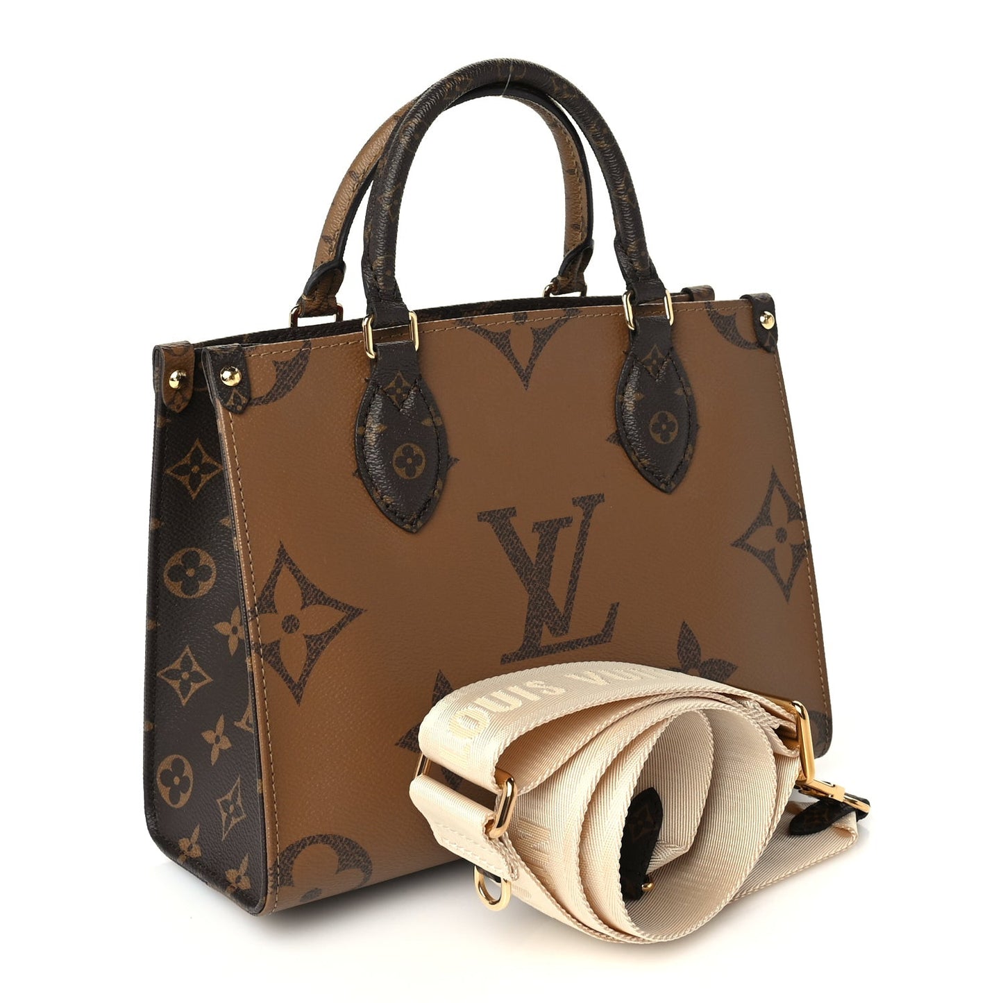 Reverse Monogram Giant Onthego PM