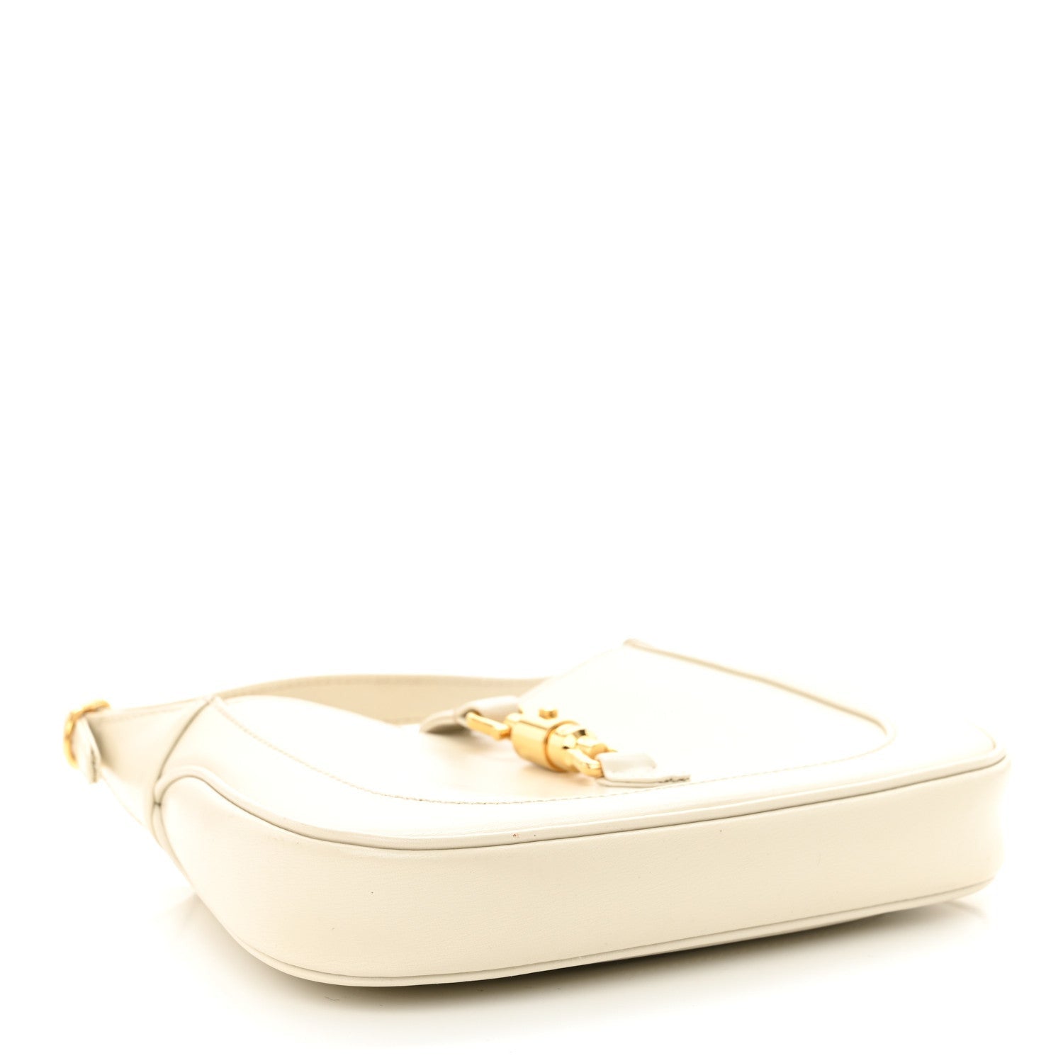 Gucci Boarded Dyana Lux Calfskin Mini Jackie 1961 Hobo Mystic White 4 of 7